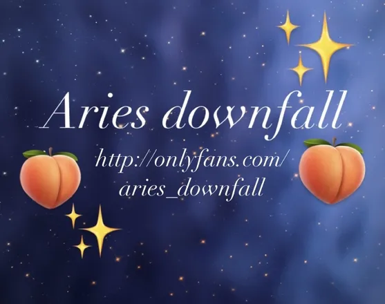 OnlyFans account  aries_downfall header 2