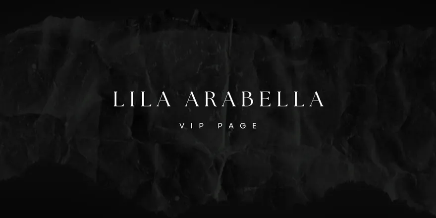 OnlyFans account  x.lila.arabella header 2