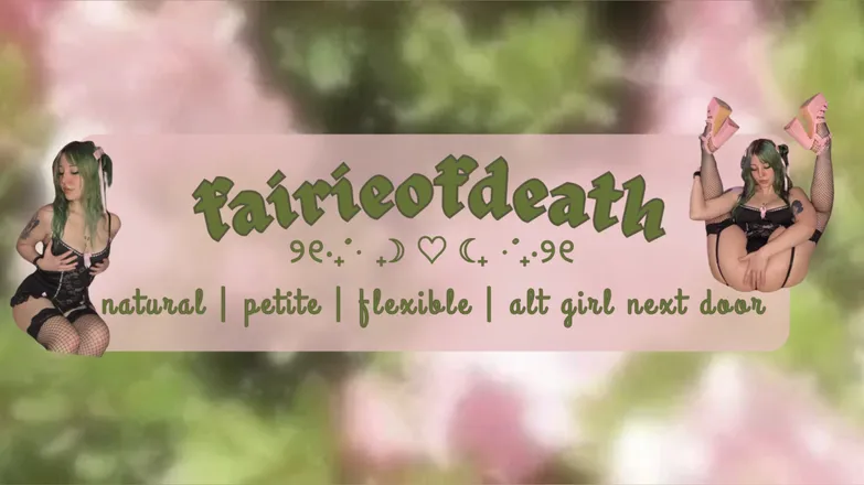 OnlyFans cuenta fairieofdeath header 2
