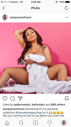 OnlyFans cuenta iamqueenofmost header 2