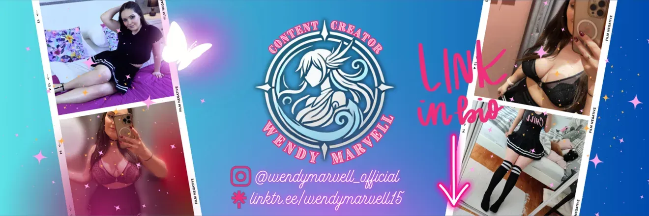 OnlyFans cuenta wendymarvell_official header 2
