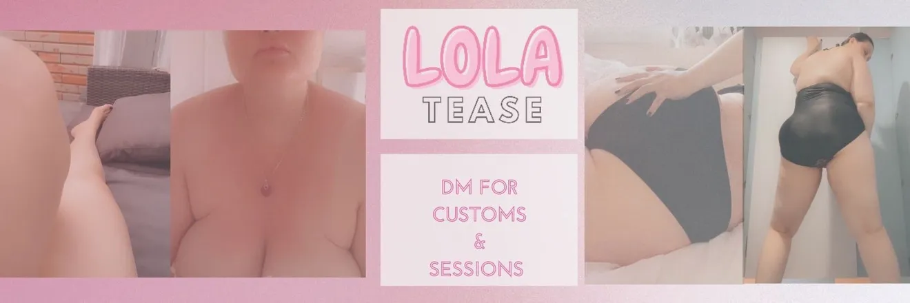 OnlyFans cuenta lola1tease header 2