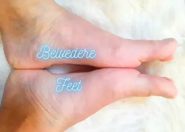 OnlyFans cuenta belvederefeet header 2