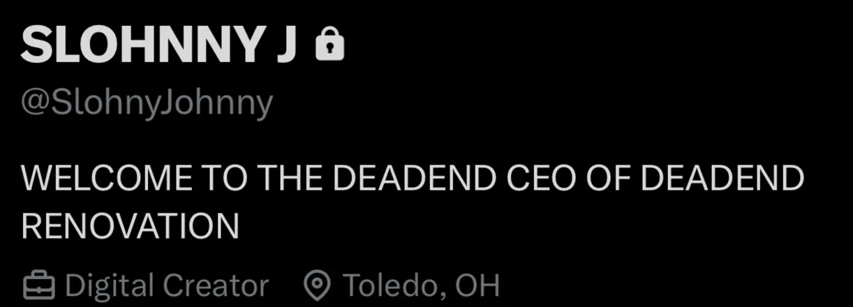 OnlyFans account  slohnny header 2