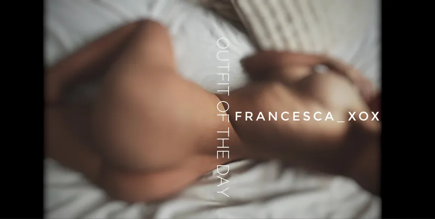 OnlyFans cuenta francesca_xox header 2