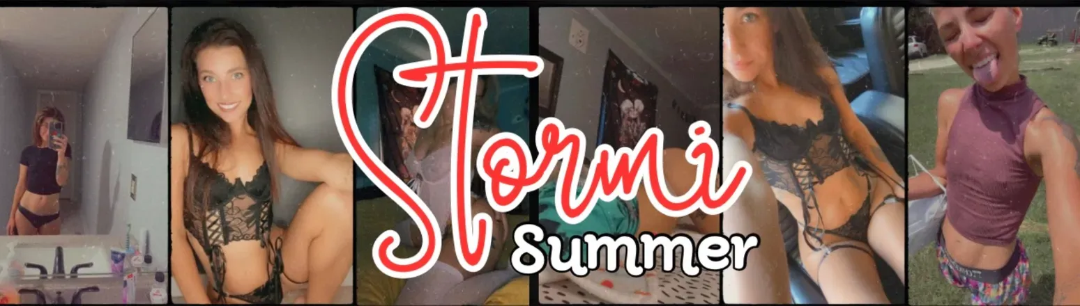 OnlyFans account  stormisummer header 2