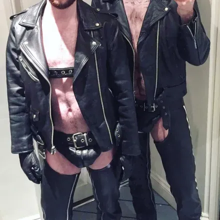 OnlyFans of leather-couple