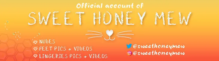OnlyFans cuenta sweethoneymew header 2