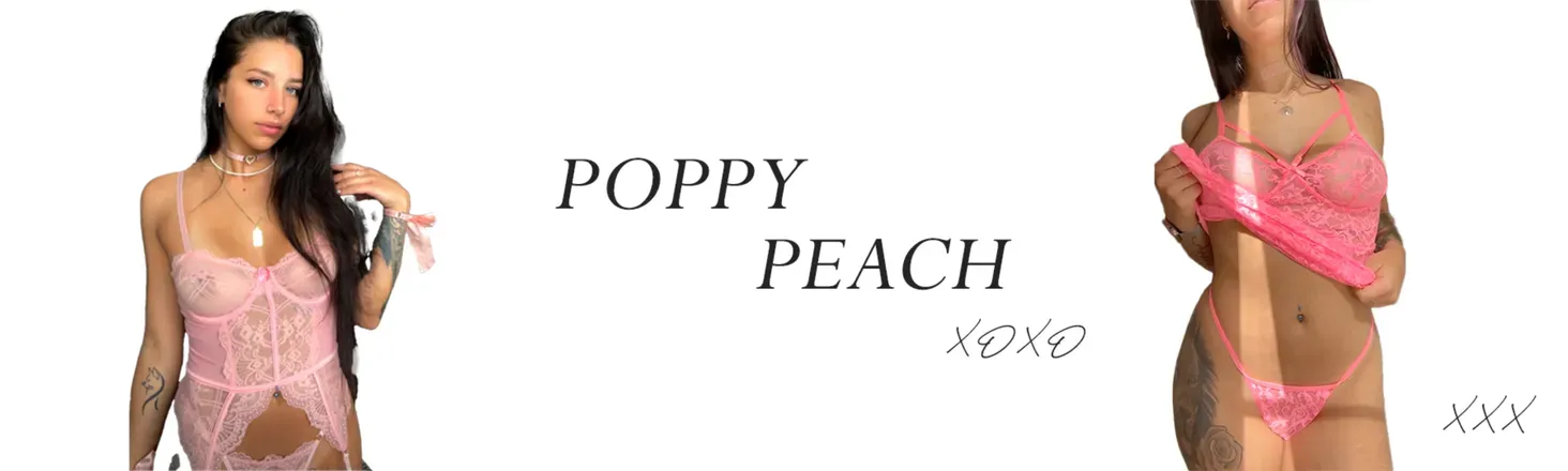 OnlyFans cuenta poppypeach header 2
