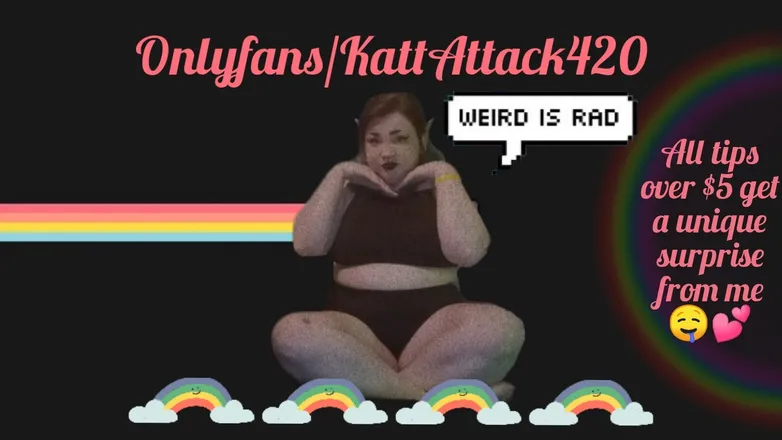 OnlyFans account  kattattack420 header 2