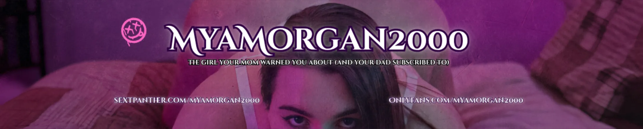 OnlyFans cuenta myamorgan2000 header 2