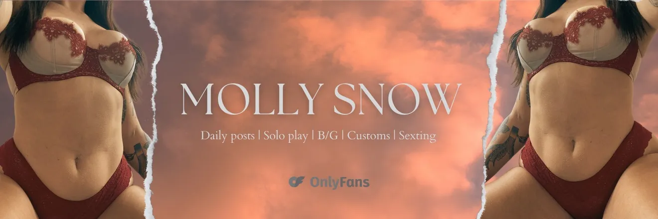 OnlyFans cuenta mollysnow header 2