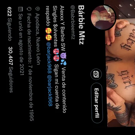 OnlyFans cuenta barbiebarbiebarbie header 2