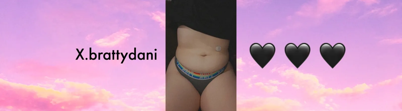 OnlyFans cuenta x.brattydani header 2