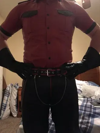 OnlyFans account  leatherfireman avatar 1