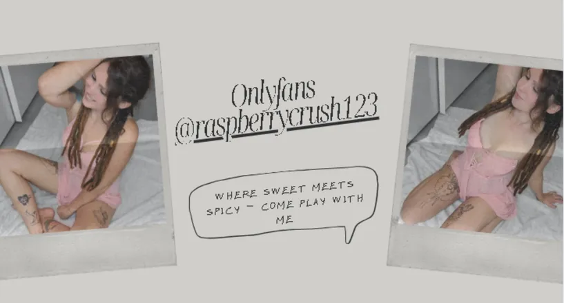 OnlyFans cuenta raspberrycrush123 header 2