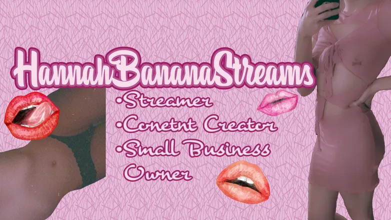OnlyFans cuenta hannahbananastreams header 2