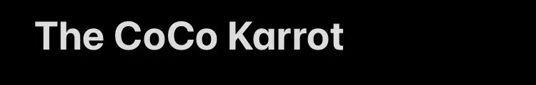 OnlyFans cuenta cocokarrot avatar 1