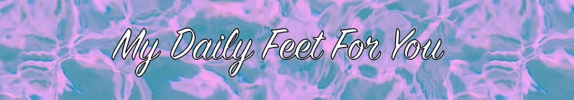 OnlyFans cuenta mydailyfeetforyou header 2