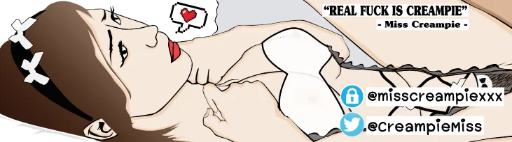 OnlyFans cuenta misscreamyfree header 2
