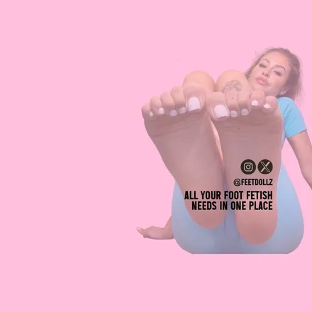 OnlyFans cuenta feetdollz.com header 2