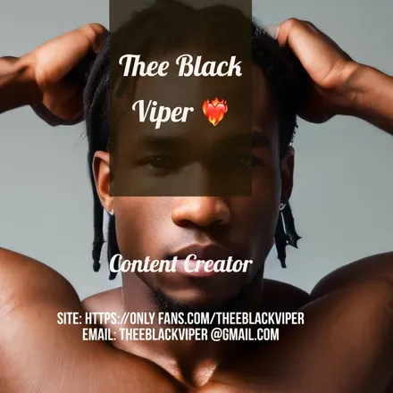OnlyFans cuenta theeblackviper avatar 1