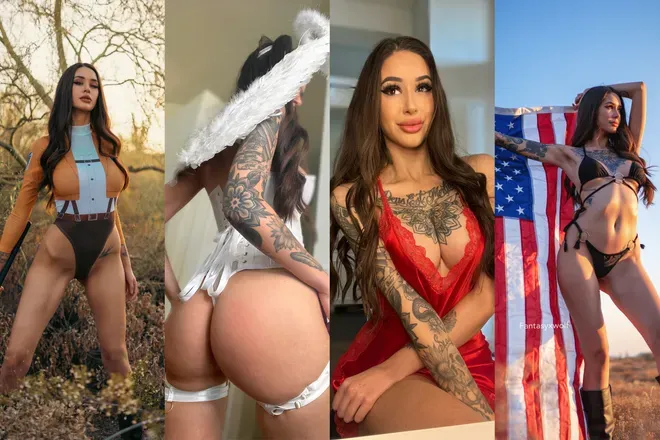 OnlyFans account  fantasyxwolf header 2