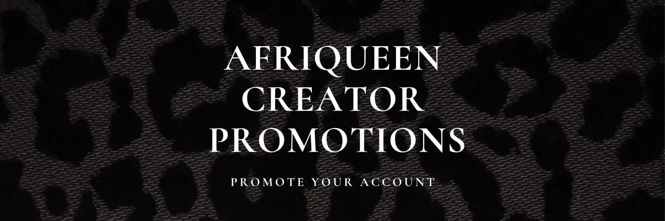 OnlyFans cuenta afriqueenscreatorpromos header 2