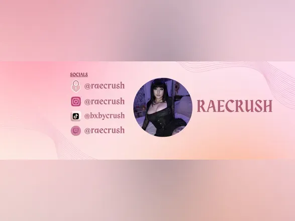 OnlyFans account  raecrush header 2