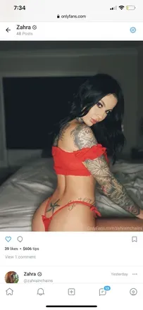 OnlyFans cuenta zahrainchains avatar 1