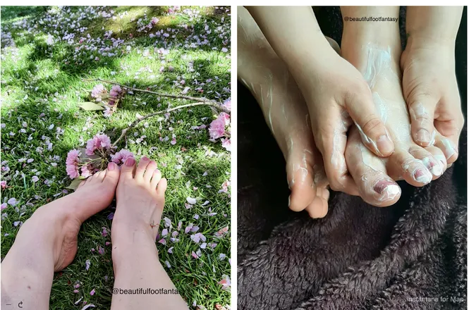 OnlyFans cuenta beautifulfootfantasy1 header 2
