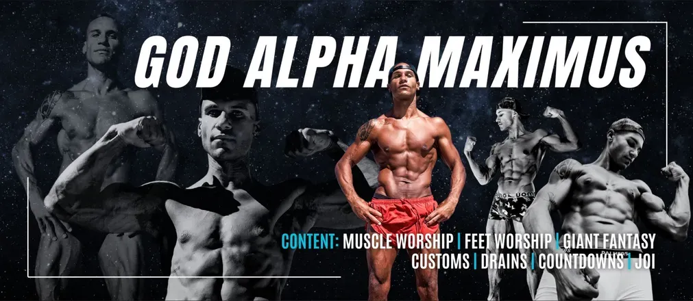 OnlyFans cuenta godalphamaximus header 2