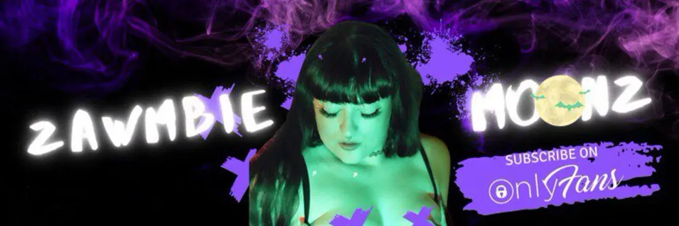OnlyFans cuenta zawmbiemoonz header 2