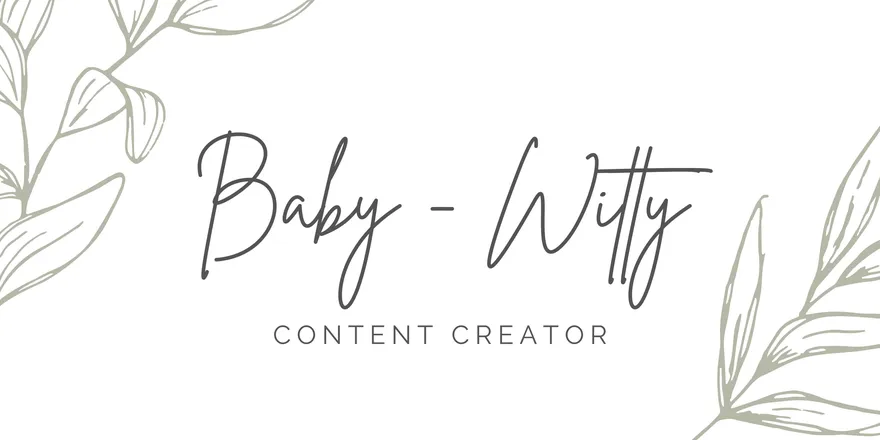 OnlyFans cuenta baby-witty header 2