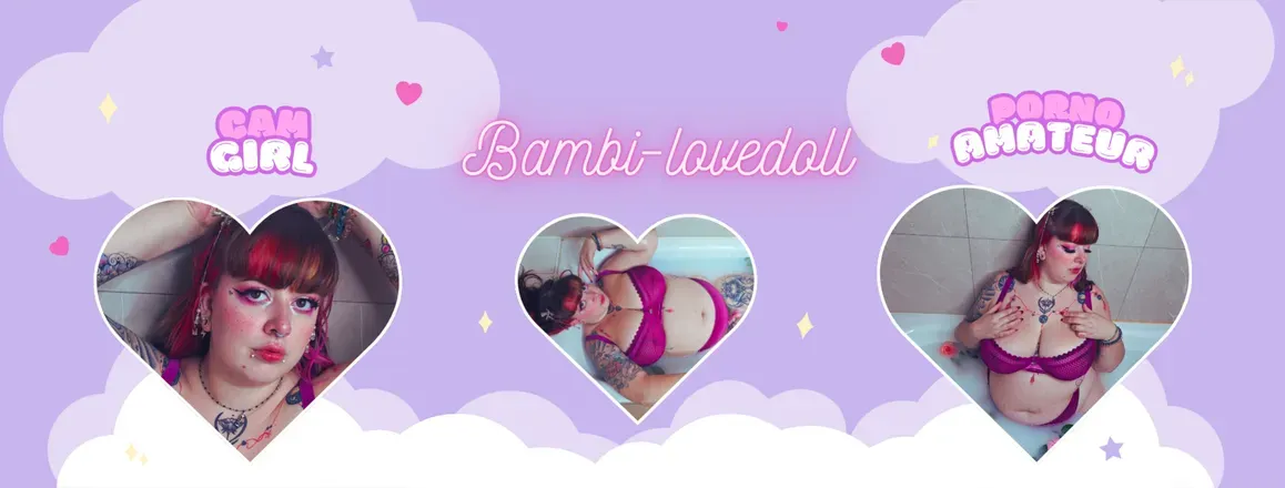 OnlyFans cuenta bambi-lovedoll header 2