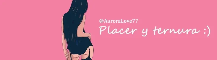 OnlyFans cuenta auroralove77 header 2