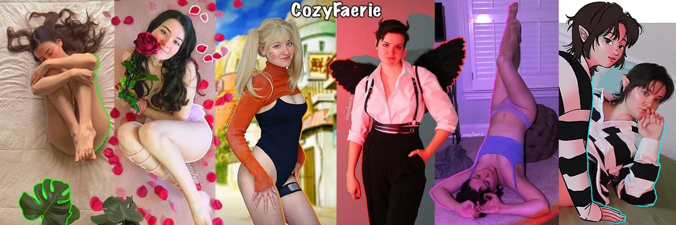 OnlyFans cuenta cozyfaerie header 2