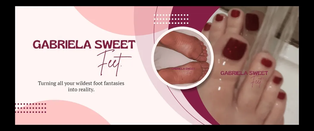 OnlyFans cuenta gabrielasweetfeet header 2