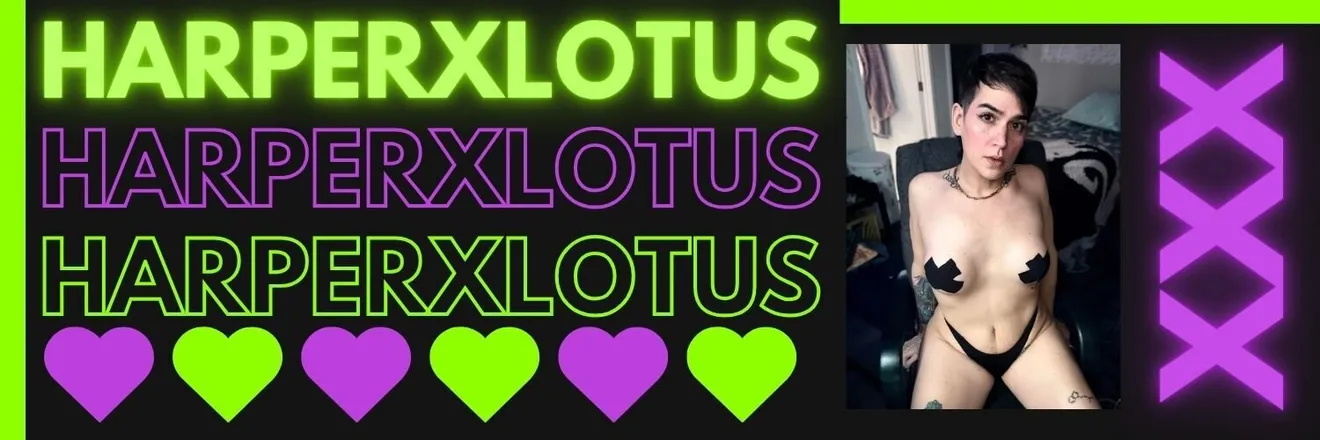 OnlyFans cuenta harperxlotus header 2