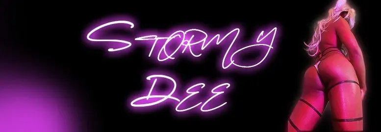 OnlyFans cuenta stormy_dee header 2