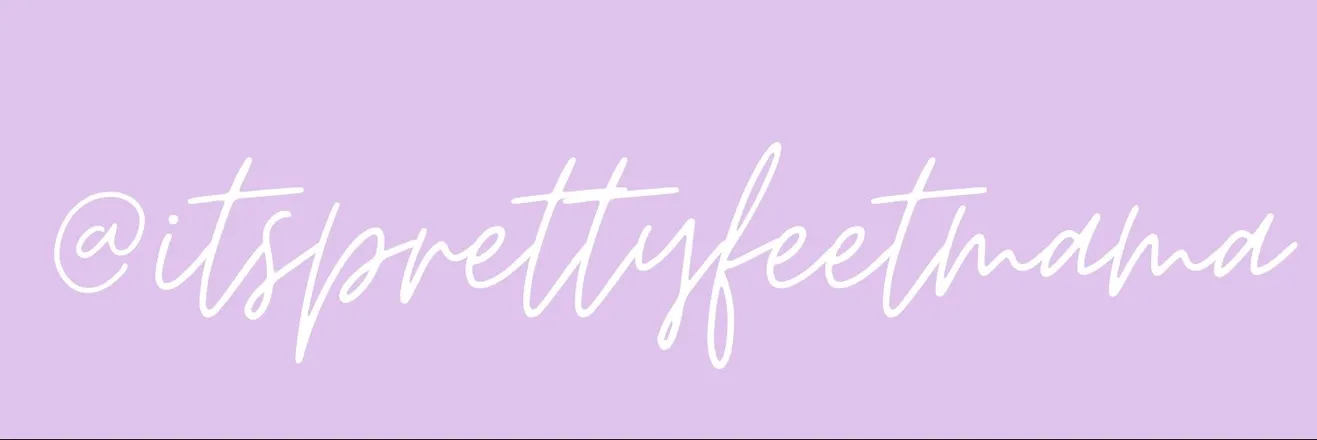 OnlyFans cuenta itsprettyfeetmama header 2