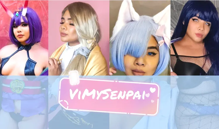 OnlyFans account  vimysenpai header 2