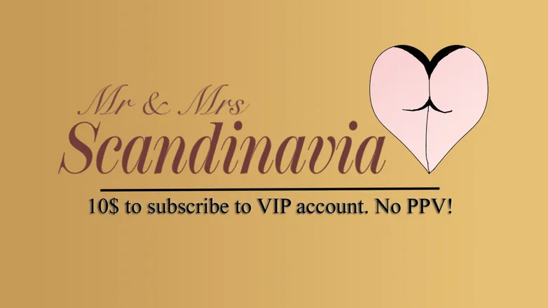 OnlyFans account  mrmrs.scandinavia.free header 2