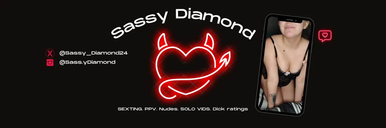 OnlyFans cuenta sassydiamondd header 2