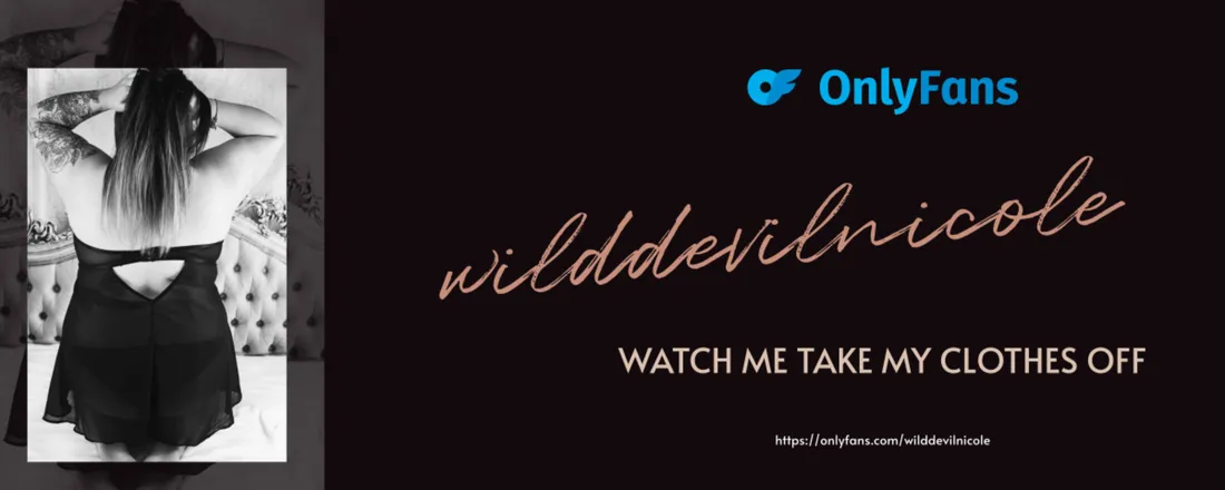 OnlyFans account  wilddevilnicole header 2