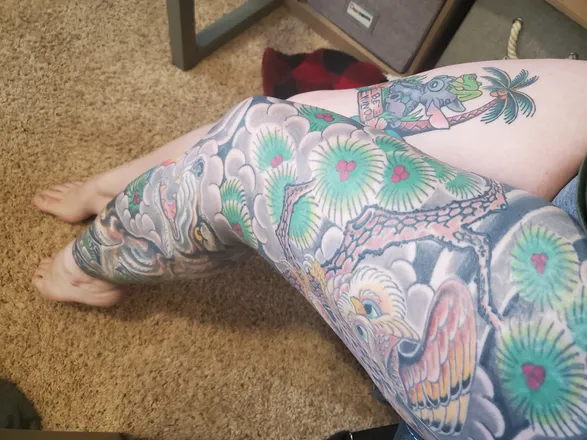 OnlyFans cuenta inkedscarlet header 2