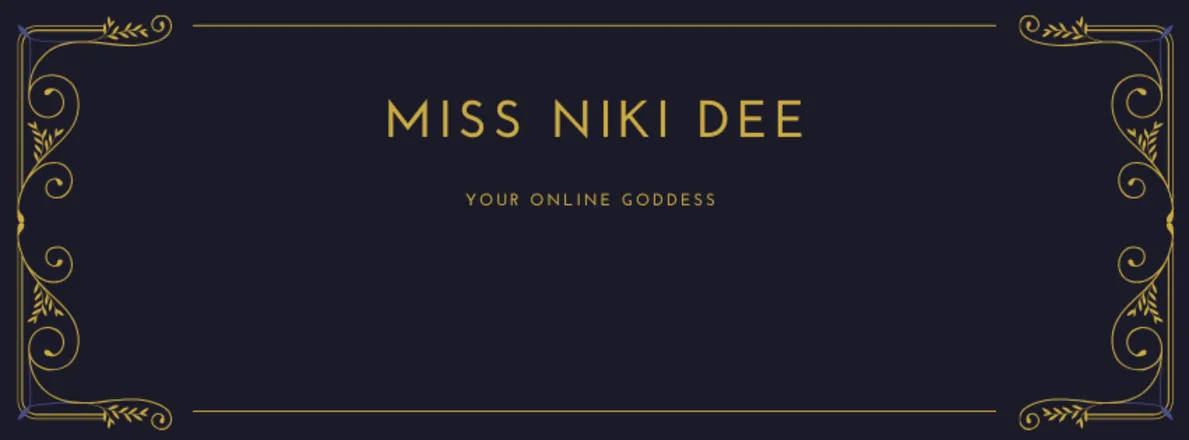 OnlyFans cuenta goddessnikidee header 2