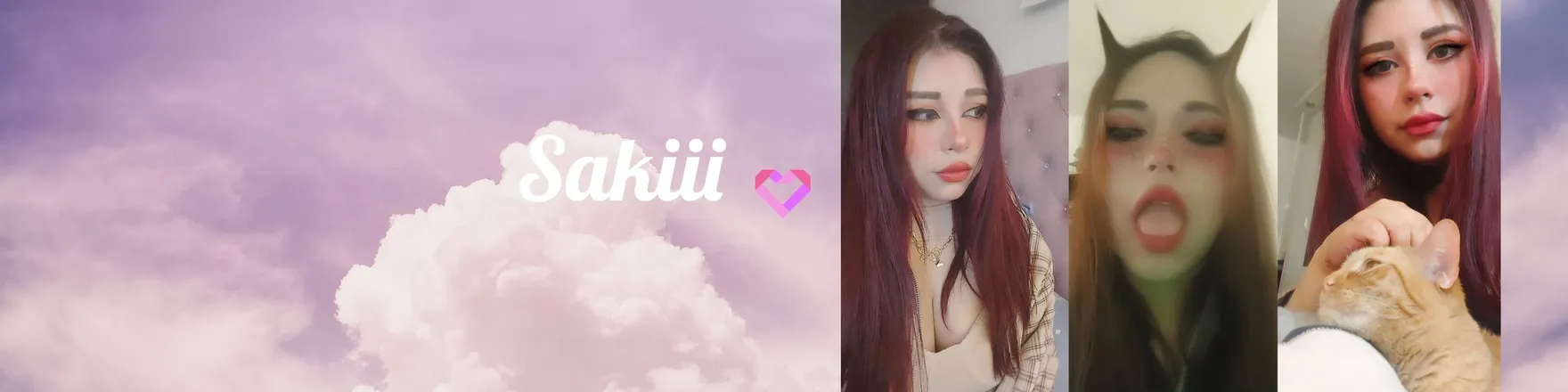 OnlyFans cuenta sakiii_cat header 2