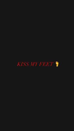 OnlyFans account  kissmysexysoftfeet header 2