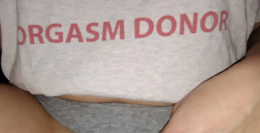OnlyFans account  real_orgasm_donor header 2